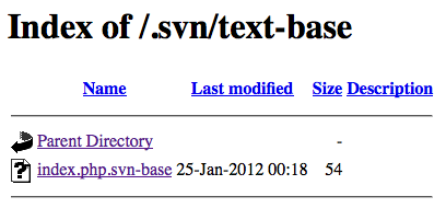 Список файлов в папке .svn/text-base/